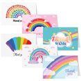 thumbnail image 2 of 6 Pcs Cartes de Remerciement pour Enseignant Cartes de Vœux pour la Journée des Enseignants Cartes de Bénédiction Pliables, 2 of 5