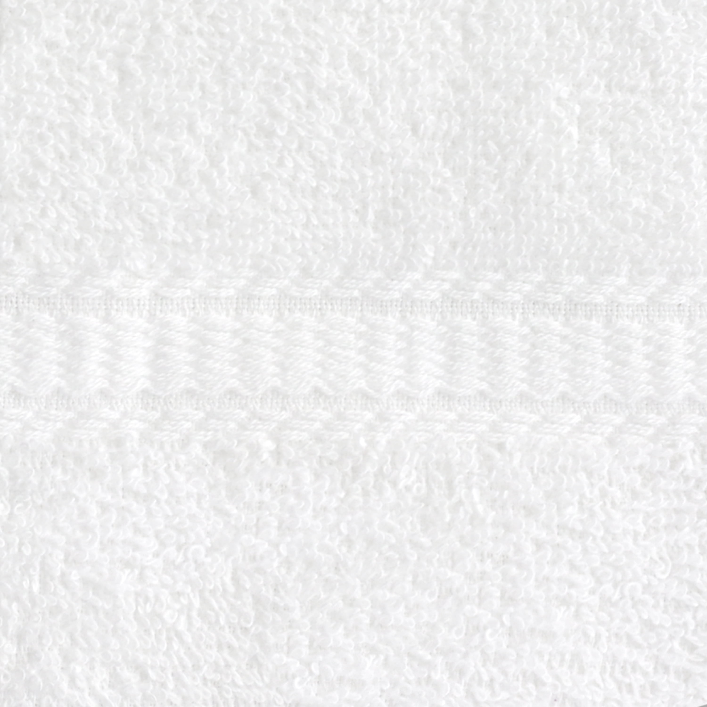 Serviette de bain unie Mainstays Basics, douce et résistante, 100 % coton, blanche