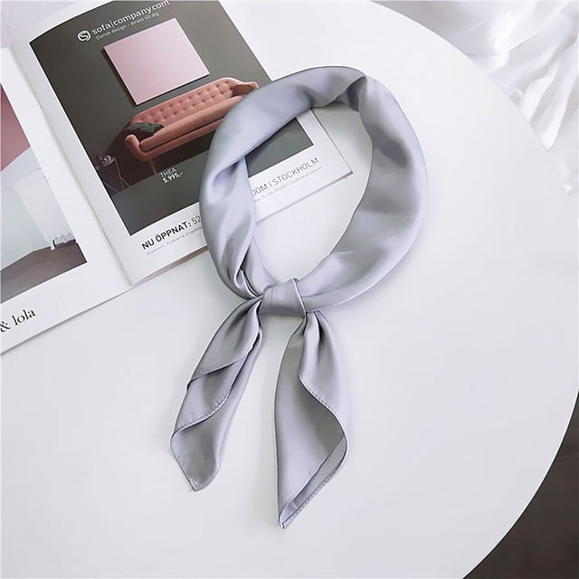 Collier Pendentif Foulard pour Femmes en Coton et Lin Style Ethnique Collier Foulard Doux