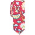 thumbnail image 1 of Original Penguin Men’s Gordon Paisley Skinny Tie (Red), 1 of 2