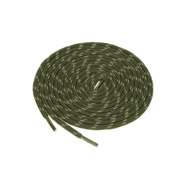 INSPIRE CHIC 3 Pairs Core Non-slip Wear-resistant Round Boot Laces Shoelaces for Hiking Walking Outdoor Shoes Army Green Khaki 120cm / 47.24'