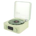 thumbnail image 1 of Retro Waves Player, Compact Adjustable Light Creative  Speaker, for Kitchen Desk Bedroom Office PartyWhite and Green, 1 of 7