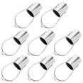 thumbnail image 2 of Shisuyan Support de Lampe Argent Fer 8 Pcs 4.5X2.2X1.6In Design Détachable pour Projets Diy, 2 of 8