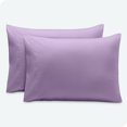 thumbnail image 1 of Bare Home Pillowcase Set - Envelope Closure - Premium 1800 Collection - Double Brushed - Ultra Soft - Queen Size, Lavender, 2 Count, 1 of 6