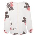 thumbnail image 5 of Haut Blouse à Manches Longues Fines pour Femmes, Manches Lanterne, Imprimé Floral, Col en V, T-Shirt pour Femmes, 5 of 5