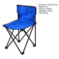 thumbnail image 4 of CSChome Chaise Pliante Chaise de Camping Tabouret Pliant Portable Design Ergonomique Taille Compacte avec Dossier, 4 of 6