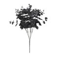 thumbnail image 2 of Artificial Flower Eucalyptus Leaves Branches Bulk Fall Orange Faux Greenery Black, 2 of 5