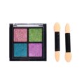 thumbnail image 2 of Heliisoer Nail Art Solid Mirror Powder 4 Color Pan Nail Mirror Glitter, 2 of 2