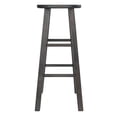 thumbnail image 3 of Winsome Element 29" Bar stool gray finish, 3 of 6