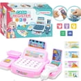 thumbnail image 1 of AMERTEER Ressources d'Apprentissage Calculatrice pour Faire Semblant et Jouer Caisse Enregistreuse 3+ Développe les Habiletés Mathématiques Précoces Caisse Enregistreuse pour Enfants Jouet Caisse Enregistreuse Jouet d'Argent à Jouer pour Enfants Noël B, 1 of 6