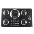 thumbnail image 2 of Boat Gauge Set Instrument Panel, Boat Dash Instrument Panel 0.0 To 99999.9H Voltage Display 5 Gauge Set Rust Proof  For 12V Yacht, 2 of 8