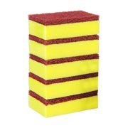 ZZkhGO Kitchen Cleaning Sponge, Nylon Emery Non-Scratch Scrub Sponge, Strong Decontamination Dish Sponge for Pot Washing Sink Cleaning