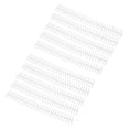 thumbnail image 4 of Binding Spines,  Page Turning 30 Holes Binding Coils Aging Resistant 10Pcs Strong Adhesion  For Loose Leaf For Student Transparent, 4 of 8