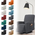 thumbnail image 2 of Elastic Lie Chair Cover Home Leisure Chair Cover All Inclusive Lie Chair Cover For Most Split Type Lie Chair Sectional Seat Covers Couch Leather Cover Sectional Couch Covers with Chaise Lazy Boy, 2 of 3