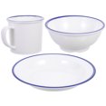 thumbnail image 2 of 1 Set of Retro Bowl Dish Bowl Household Drinking Cup Kitchen Bowl Plate Kitchen Tableware, 2 of 8
