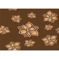 thumbnail image 1 of Ahgly Tapis Rectangulaire Lavable en Machine Intérieur Rouge Nuit, 2 Pieds x 4 Pieds, 1 of 7