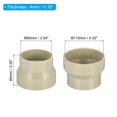 thumbnail image 2 of Unique Bargains 4' to 3.5' Duct Reducer Connector Ventilation Tube Increaser Adapter Beige 2 Pack, 2 of 5
