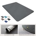 thumbnail image 2 of mmirethe Polyester Absorbent Mat Kitchen Accessory To Countertop Dry And Stain-Free Special PU Surface Hide Coffee Stains CE0120-1 40*60, 2 of 6