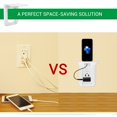 thumbnail image 3 of CEHVOM Wall Bathroom Shelf Standard Vertical Duplex Outlet Charging For Cell Phone Clearance, 3 of 7