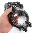 thumbnail image 4 of Halloween Prop Plastic Wrist Shackles Prison Handcuffs Costume Party Trick Prop, 4 of 8