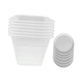 thumbnail image 2 of Flynix 6x Pots pour Orchidées Transplantation Réutilisables Patio Légers Rempotage avec Trous 14cm Carré Blanc, 2 of 10