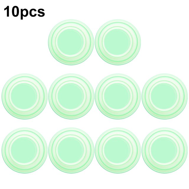 Graflsoa Universal Silicone Car Door Protector Pads - Anti-Collision, Shock Absorption, Waterproof, Durable for SUVs, Trucks, and RVs (10pcs, Night Glow)