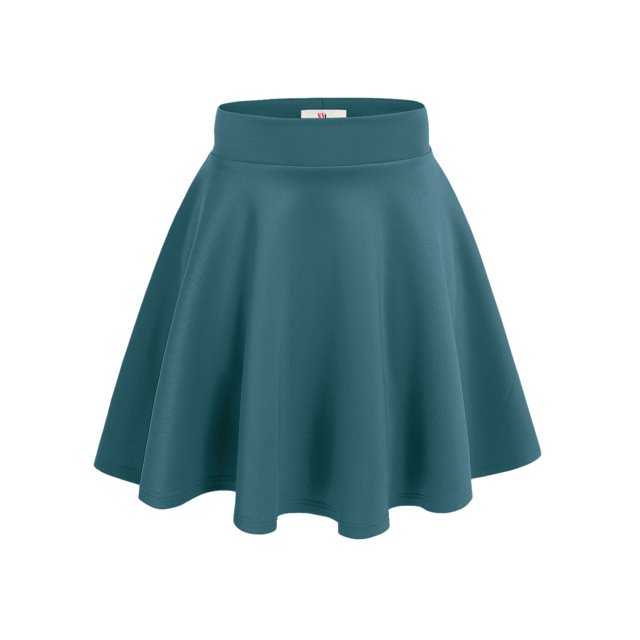 NYL Womens A-Line Flared Skater Skirt Reg and Plus Size - Made In USA, X-Large,
