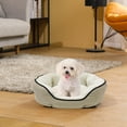 thumbnail image 2 of Pet Spaces 19in Oval Dog Bed, Cat Bed, Tan, 2 of 5