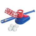 thumbnail image 2 of S SERENABLE Kids Baseball Pitching Machine Baseball ting Machine for Boys Girls Gifts Red, 2 of 9