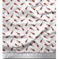 thumbnail image 1 of Soimoi Cotton Poplin Fabric Guitar Musical Instrument Printed Craft Fabric by The Yard 56 Inch Wide, 1 of 3