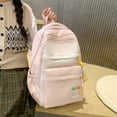thumbnail image 4 of Junior High School Student Backpack 3-6 Grades Contrast Backpack for Primary School Students and Female Campus, 4 of 5