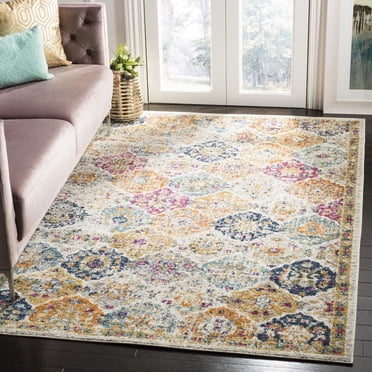 SAFAVIEH Madison Judith Geometric Floral Area Rug