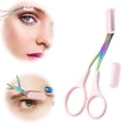 thumbnail image 3 of Reduce Price! WSBDENLK Eyebrow Trimmers Scissor 2024 New Eyebrow Scissors With Comb Precision Eyebrow Trimming Scissors Non-Slip Eyebrow Cutter Hair Removal Eyebrow Scissors, 3 of 3