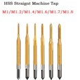 thumbnail image 3 of 1Pc High Speed Steel Straight Thread Tap Machine Right Hand Tap Drill M1 M1.2 M1.4 M1.6 M1.7 M1.8 Screw Machine Tap Hand Tools M1, 3 of 8