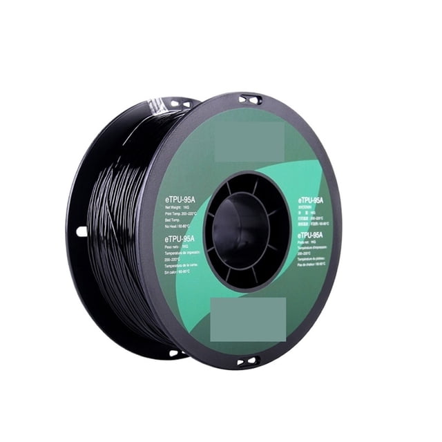 Flexible TPU Filament 1.75mm,TPU 95A 3D Printer Filament 1KG 2.2 LBS Spool, 3D Printing Material For 3D Printers TPU 95A ,Smoother Printing Experience