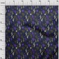 thumbnail image 3 of oneOone Cotton Poplin Twill Blue Fabric Cactus Craft Projects Decor Fabric Printed By The Yard 56 Inch Wide, 3 of 5