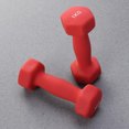 thumbnail image 1 of IFANLANDOR Fitness Weight Dumbbells For At-Home Workouts Red 2Pcs, 1 of 6