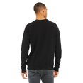 thumbnail image 2 of Bella Canvas Men`s Drop Shoulder Fleece, L, Black, 2 of 3