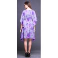 thumbnail image 4 of Bimba Kaftan de Plage Teinture sur Nœuds, Paréo de Bikini, Robe Midi pour Femmes, Caftan Court - TG-3X, 4 of 5