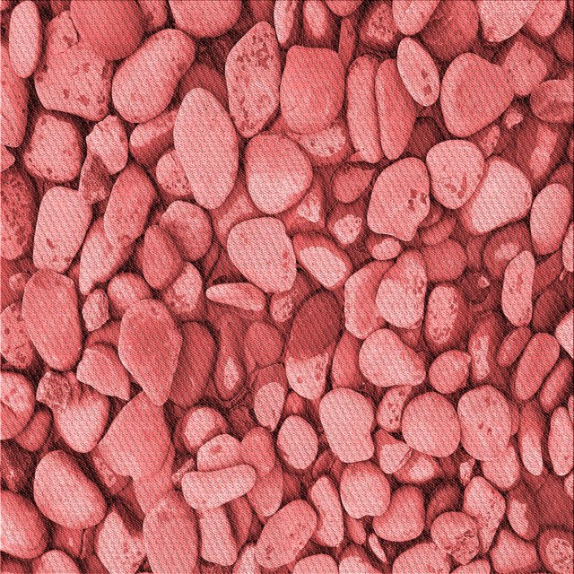 Ahgly Company Tapis d'Intérieur Lavables à la Machine, Carrés, Transitionnels, Rouges, 5 Pieds Carrés