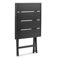 thumbnail image 4 of Mainstays Steel Outdoor Folding Side Table, Black, 4 of 4