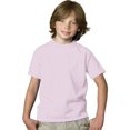 thumbnail image 1 of Hanes T-Shirt Lourd pour Garçon 5,2 oz COMFORTSOFT, m, Rose Pâle, 1 of 1