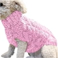 thumbnail image 1 of Fashiom Pets Solid Winter Dog Sweater Knitted Warm Sleeveless Pet Clothes, 1 of 9