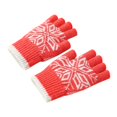 thumbnail image 1 of Womens Winter Gloves Warm Half Pointer Knitted Woolen Anti Frost Gloves, 1 of 3