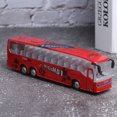 thumbnail image 2 of FLAMEEN Autobus de Simulation, Forme Réaliste Généreuse Robuste Finition Exquise Jouet Autobus, Enfants Adultes pour Amis Ados Collègues, 2 of 8