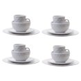 thumbnail image 1 of Set Of 4 White Dinner Set, 1 of 1