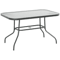thumbnail image 1 of Outsunny Table de Salle à Manger de Jardin en Métal, Table de Patio Extérieure, 47,25 Pouces x 31,5 Pouces, 1 of 10