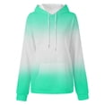 thumbnail image 3 of Timegard Sweatshirts for Women Plus Size Zipper Hoodies Pullover Gradient Color Fall Casual Loose Tops, 3 of 4