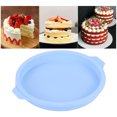 thumbnail image 3 of Plateau à Gâteau Rond, Plateaux à Gâteau, Outil de Cuisson de Forme Ronde de 8 Pouces pour Gâteau Coloré pour Cuisson 4 Pcs Bleu, 3 of 8