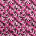 thumbnail image 1 of oneOone Velvet Fuschia Pink Fabric Abstract Sewing Craft Projects Fabric Prints By Yard 58 Inch Wide, 1 of 4